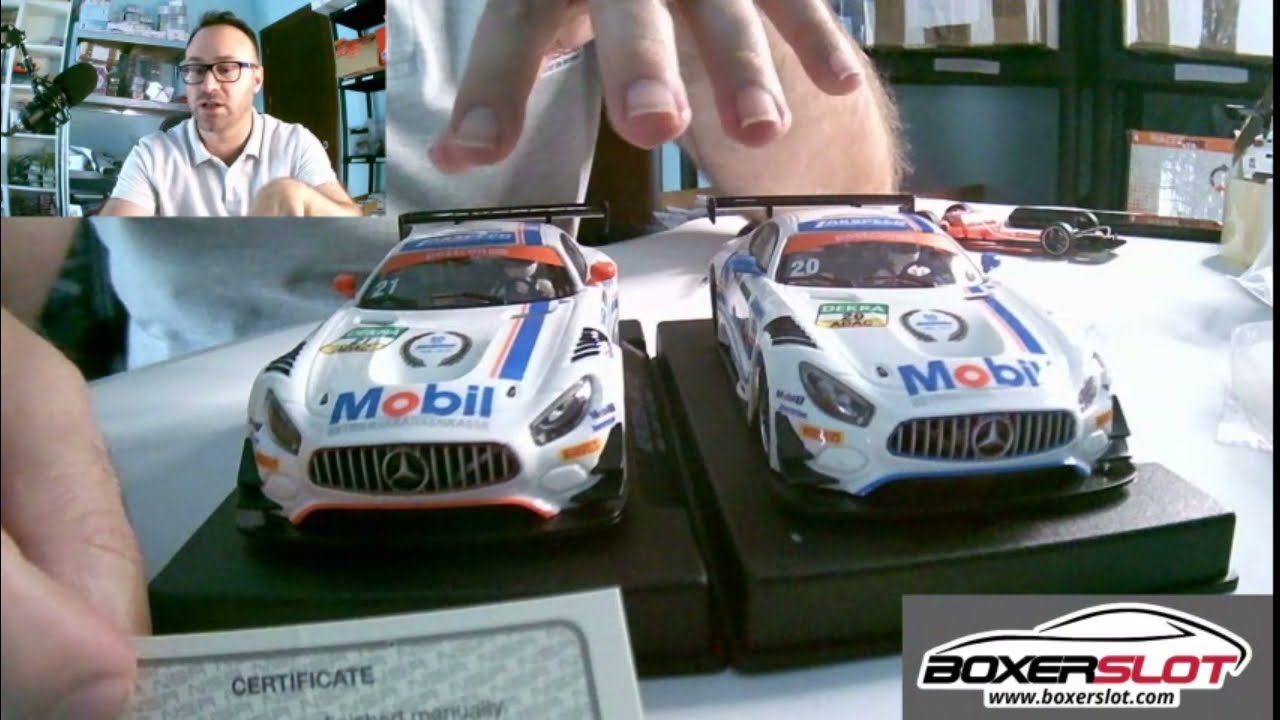 Coche slot Mercedes AMG GT3 NSR equipo Zakspeed ADAC Master GT 2018