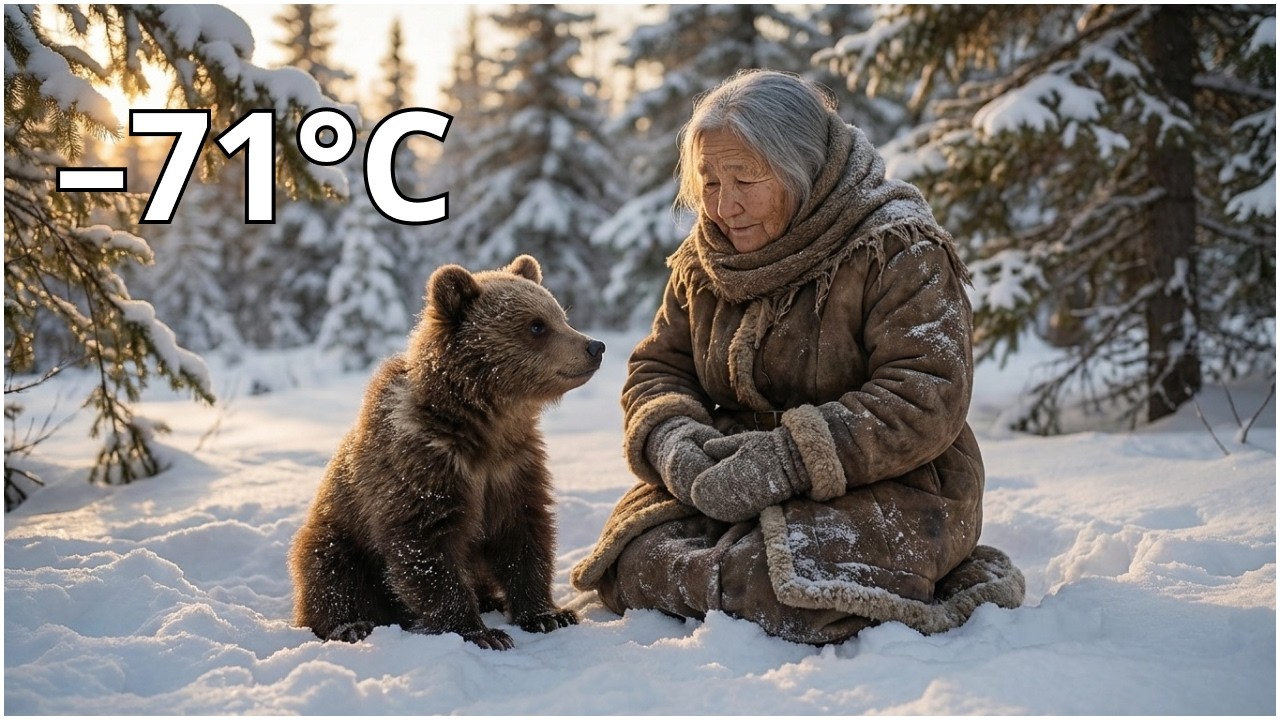 The Winter Bear: A Grandmother's Journey Raising a Wild Cub in -71°C Yakutia ❄️🐻