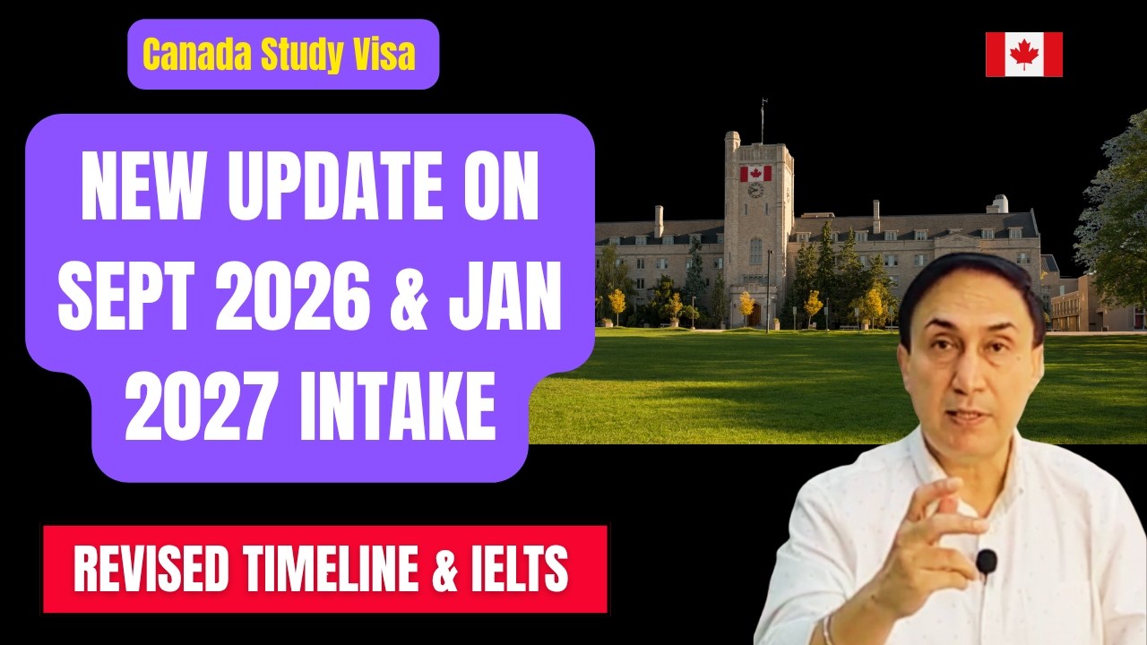 Canada Student Visa Big Update & New Timeline!