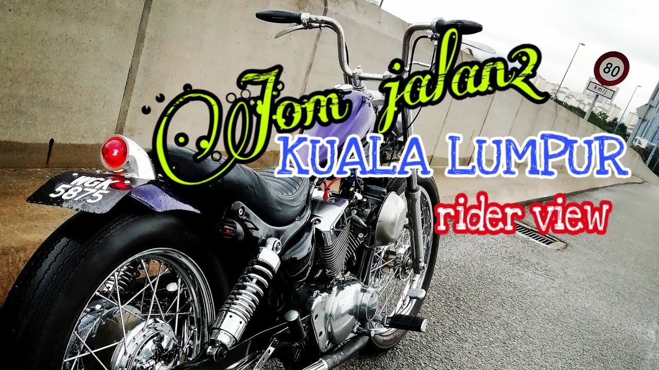 custom VIRAGO250 jalan2 Kuala Lumpur #virago250 #xv250 #yamahavirago250 #customvirago250