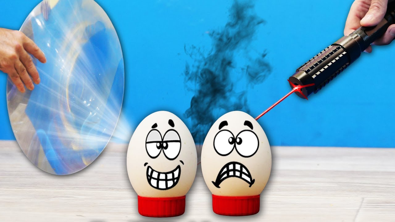 ЧТО КРУЧЕ? - ЛЮТЫЙ ЛАЗЕР vs ЛЮТАЯ ЛУПА 😮