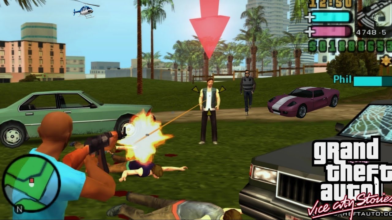 Someone try to kill Phil 🔪🧐 | GTA vice City stories #gta #vicecitystories #gaming #gtaviral #MG 