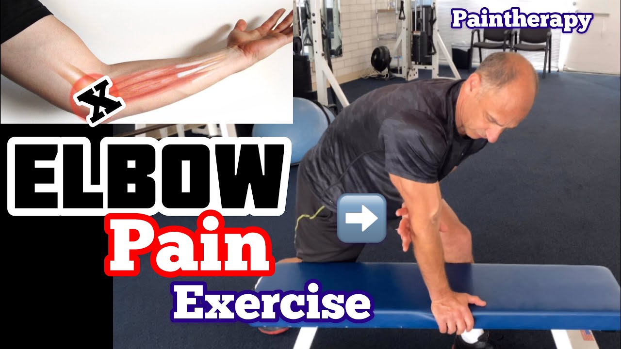 Elbow pain exercises | Elbow fix If you can't straighten Elbow - release joint capsule
