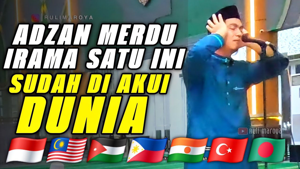 Adzan Termerdu IN THE WORLD, Paling Terpopuler Sepanjang Masa ماشاالله 🇲🇨 Power Full Adzan