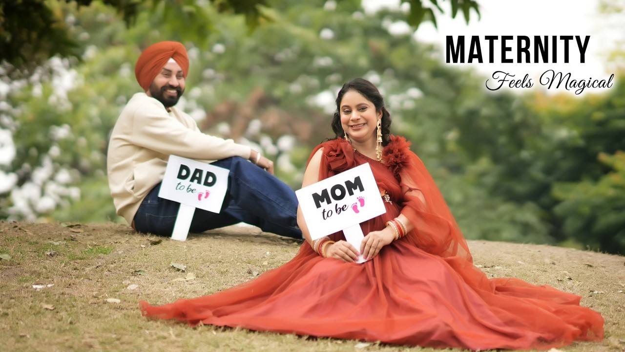 Maternity Cinematic Shoot 2026 | Pritpal & Sharanjeet | Team Singh With Lens Photography