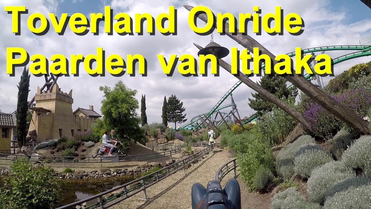 Paarden van Ithaka (Onride/POV) Freizeitpark Toverland Pferde Reitbahn paarden van ithaka toverland