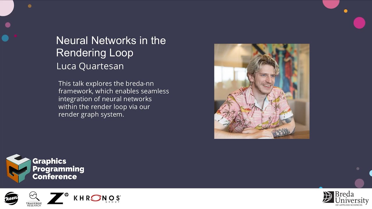 Neural Networks in the Rendering Loop
