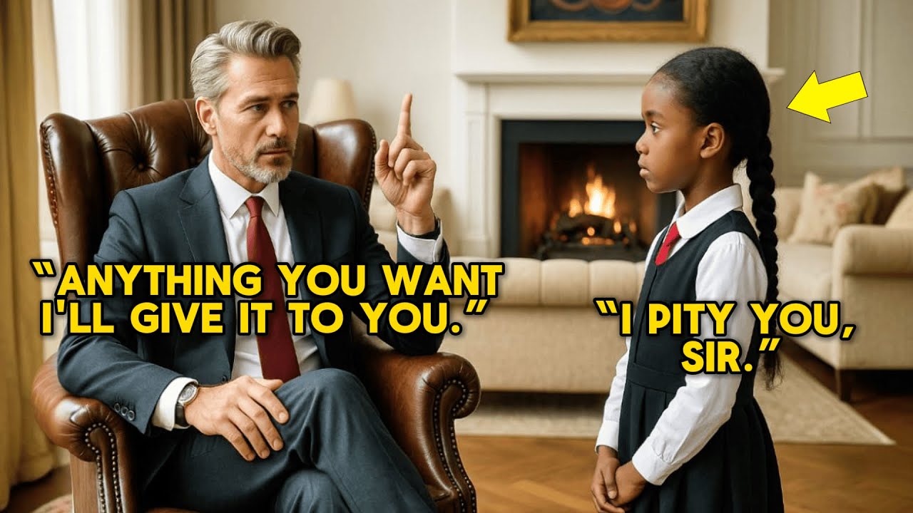 Billionaire Grants His Maid’s Daughter Three Wishes — But Her First Wish Shocks Him Entirely