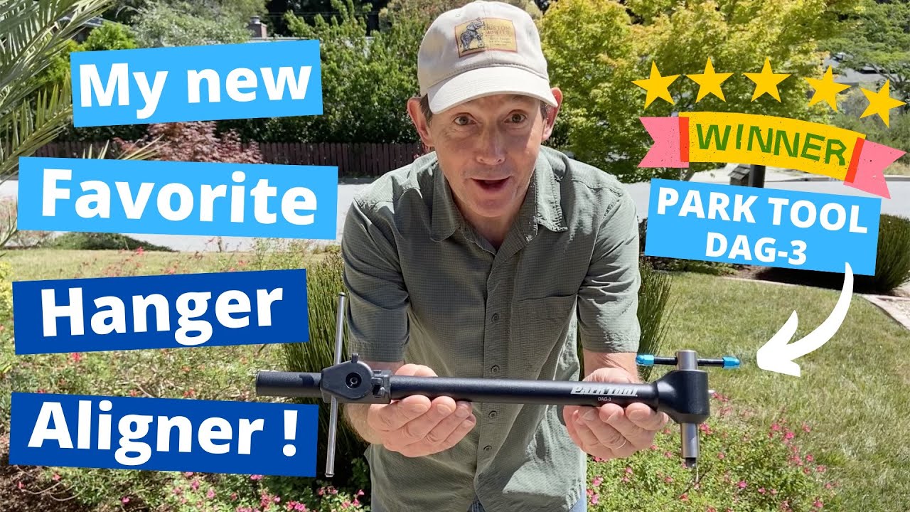Park Tool's Amazing New DAG-3 Bent Bicycle Derailleur Hanger Alignment Tool
