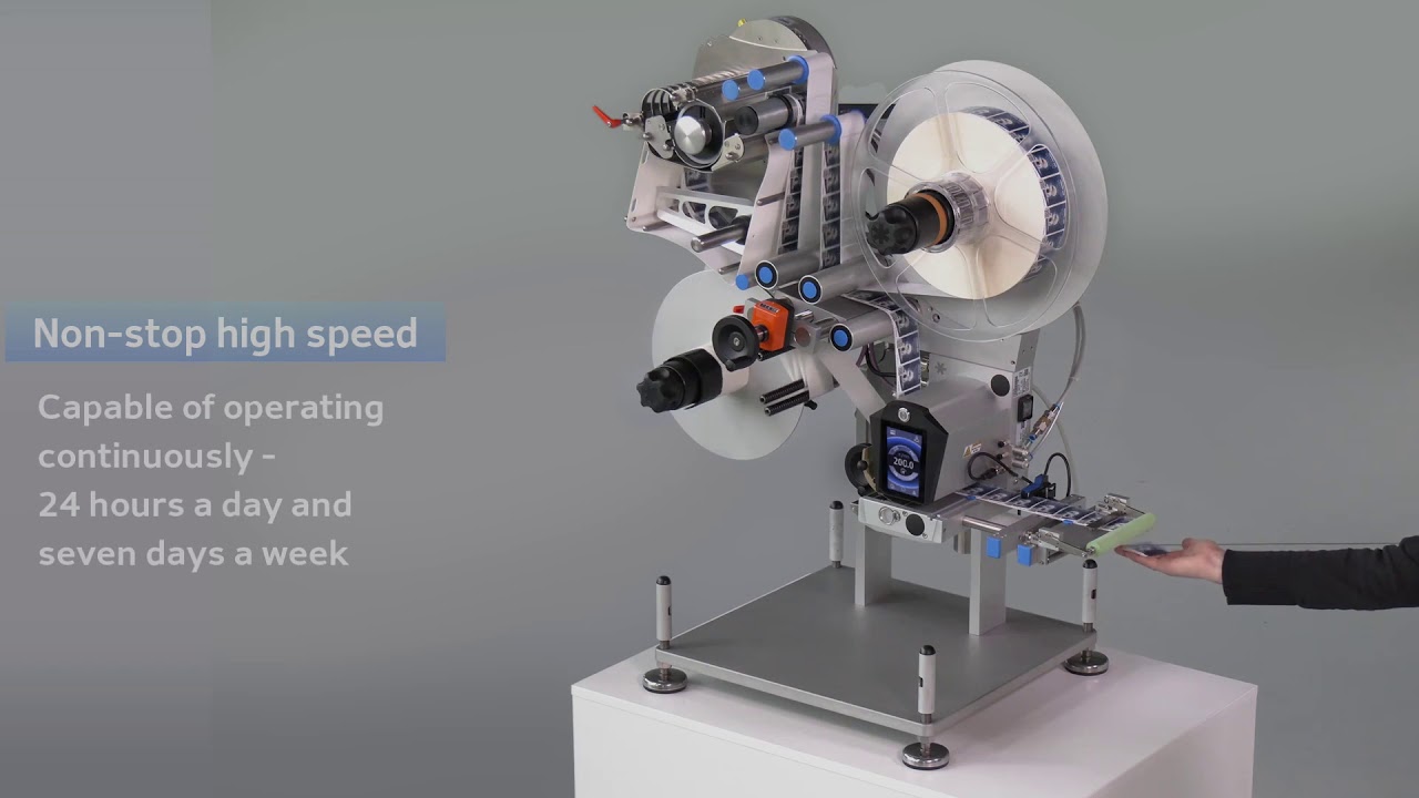 HERMA 500 highspeed with a performance of 200 m / min