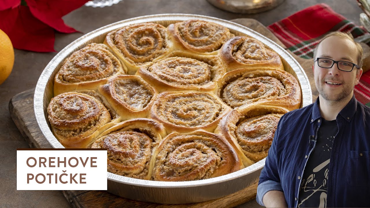 Orehove potičke [PRAZNIČNA PEKA 👨‍🍳]