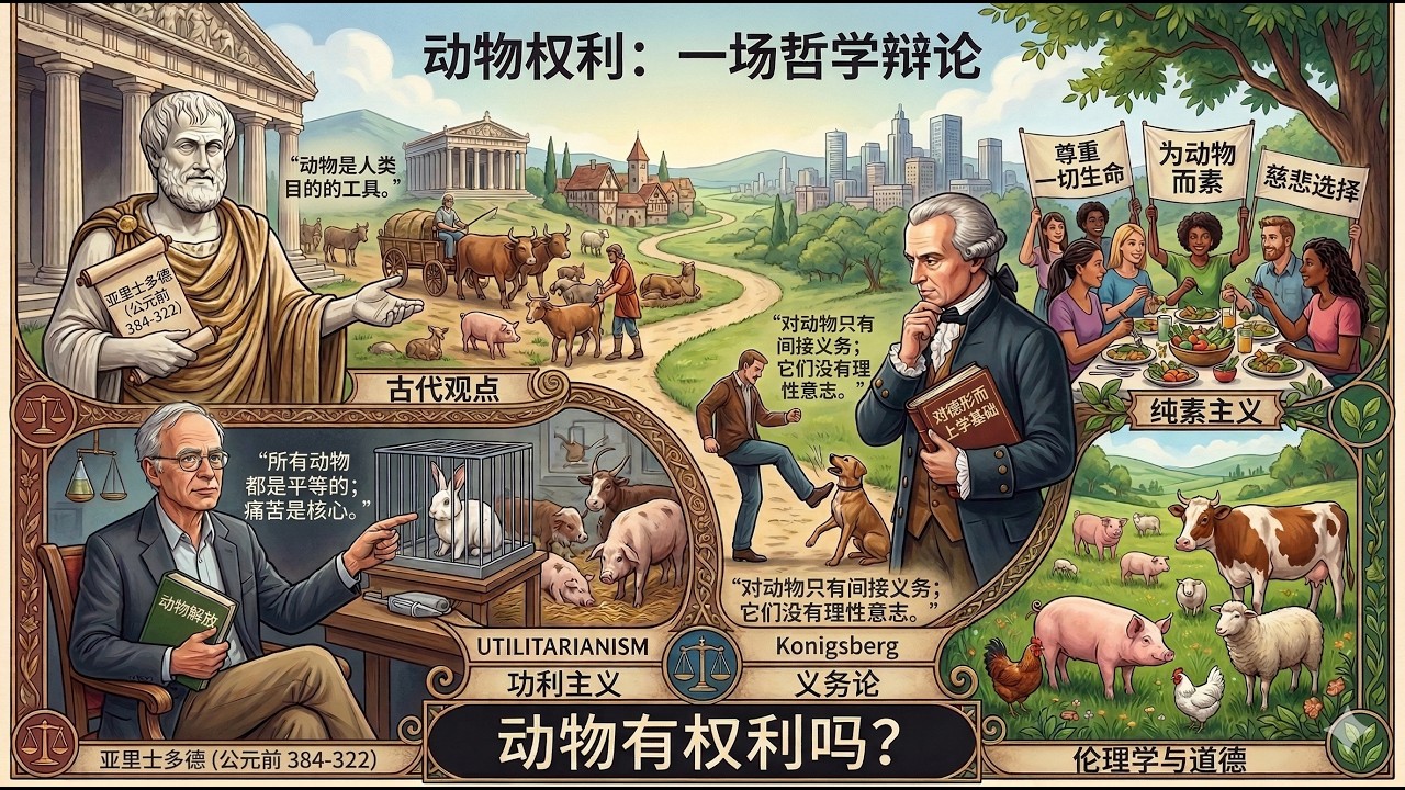 哲学的终极审判：人类有权伤害动物吗？