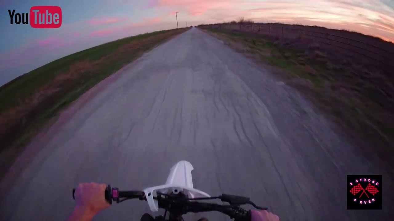 Dirt Bike Sunset Ride Aesthetic 