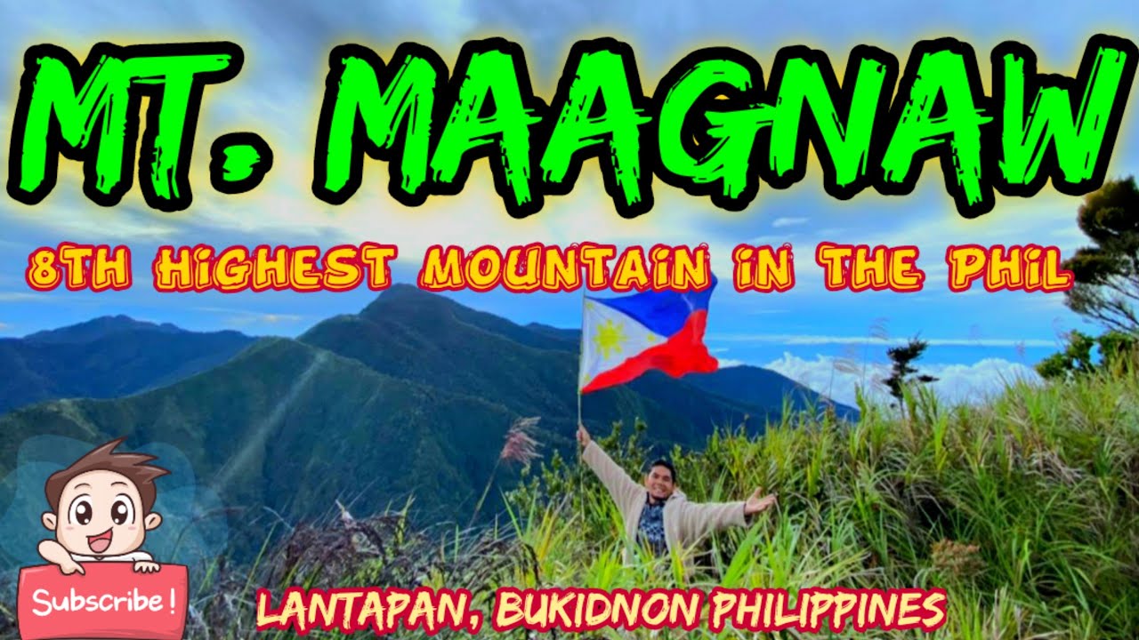 Mt. MAAGNAW, the 8th Highest Mountain in the Philippines