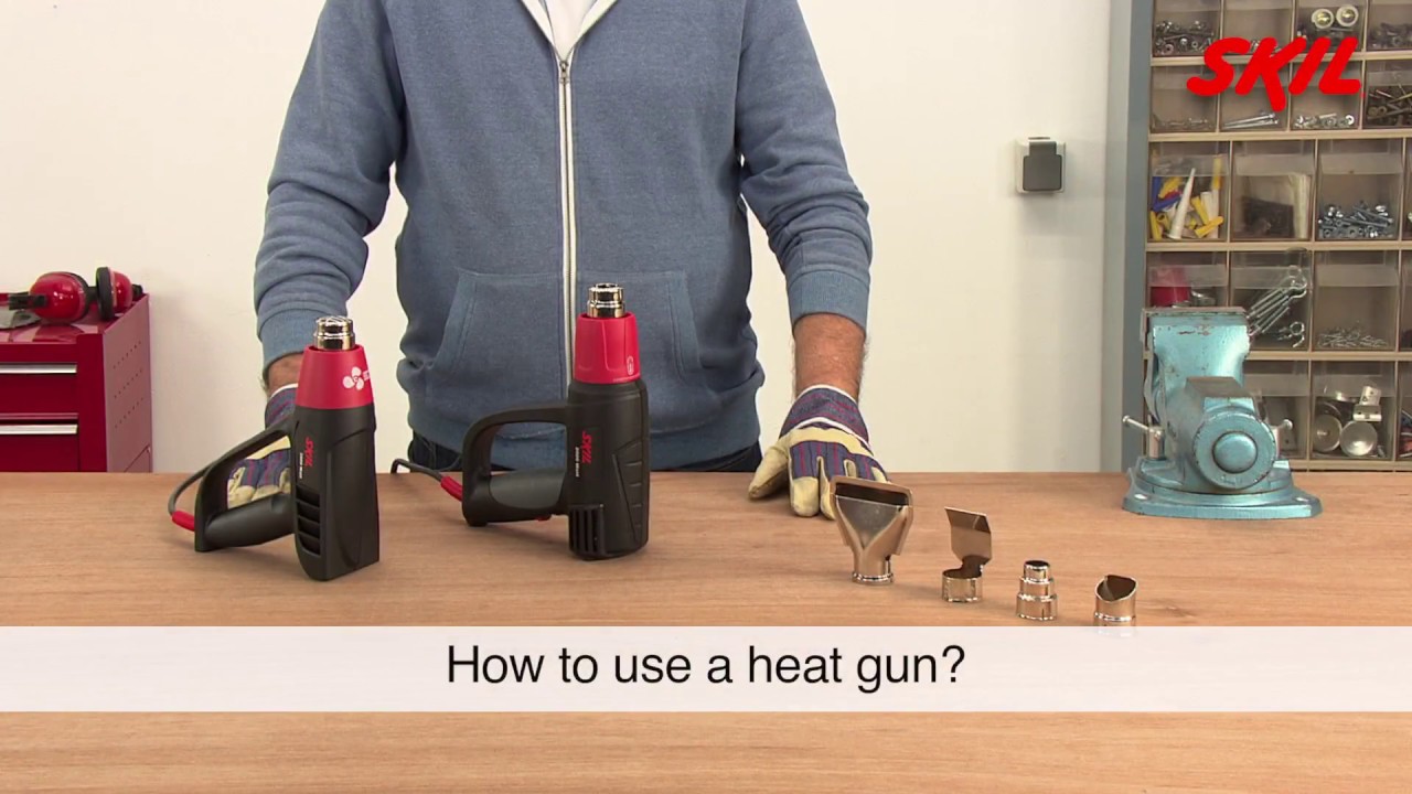 How to use a heat gun?