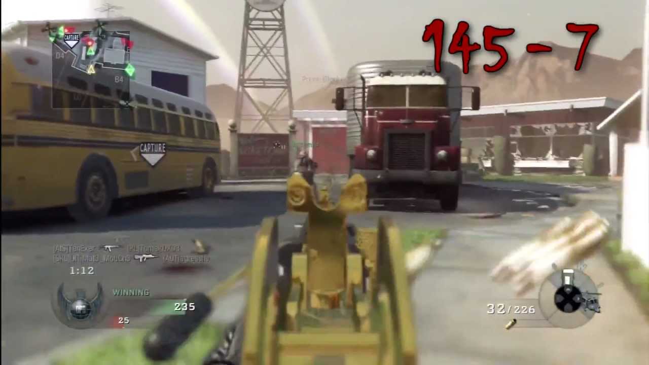 Call of Duty Black Ops 160-7 With Killcount Nuketown