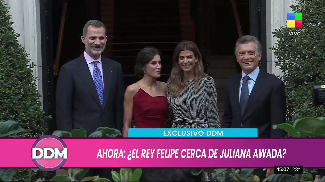 😱 ¿EL REY FELIPE CERCA DE JULIANA AWADA? EL PASE ENTRE INTRUSOS Y DDM