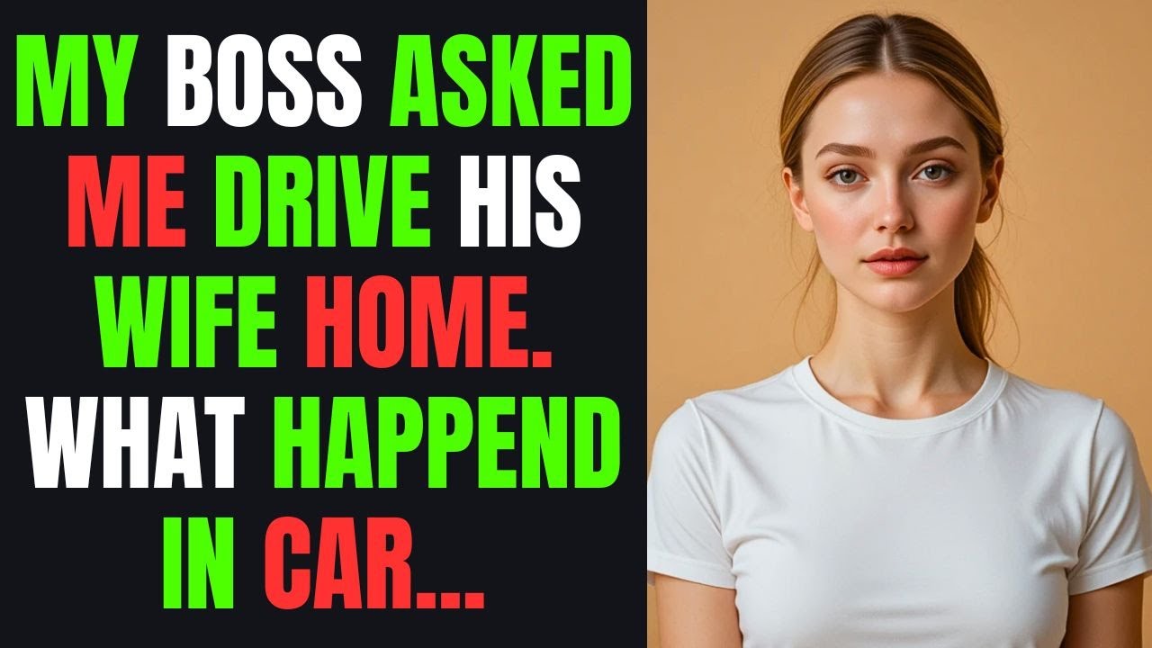 The Night I Drove My Boss’s Wife Home… I Never Expected This | Stories by Amelia