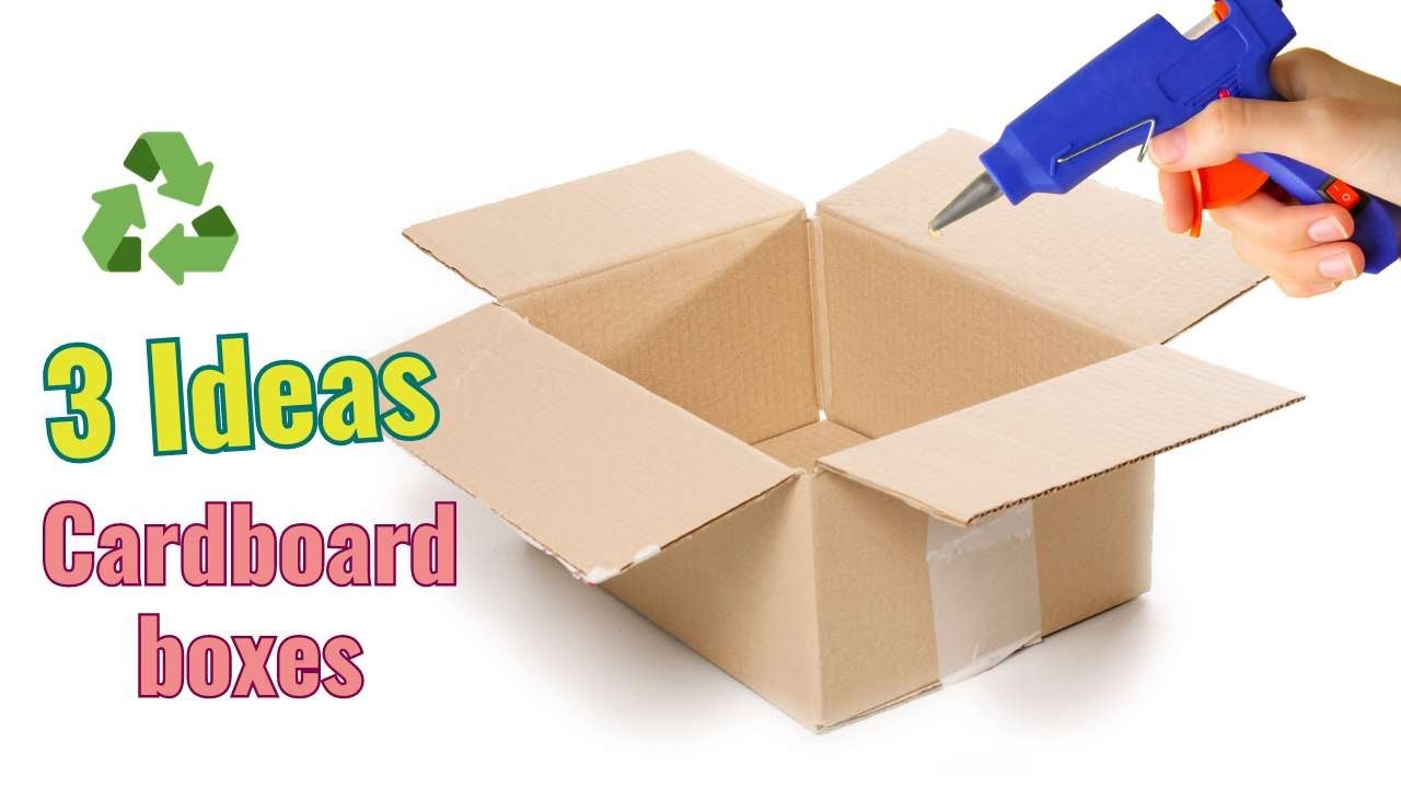 Look at these 3 cardboard box projects. They can inspire your creativity, so try making your own!