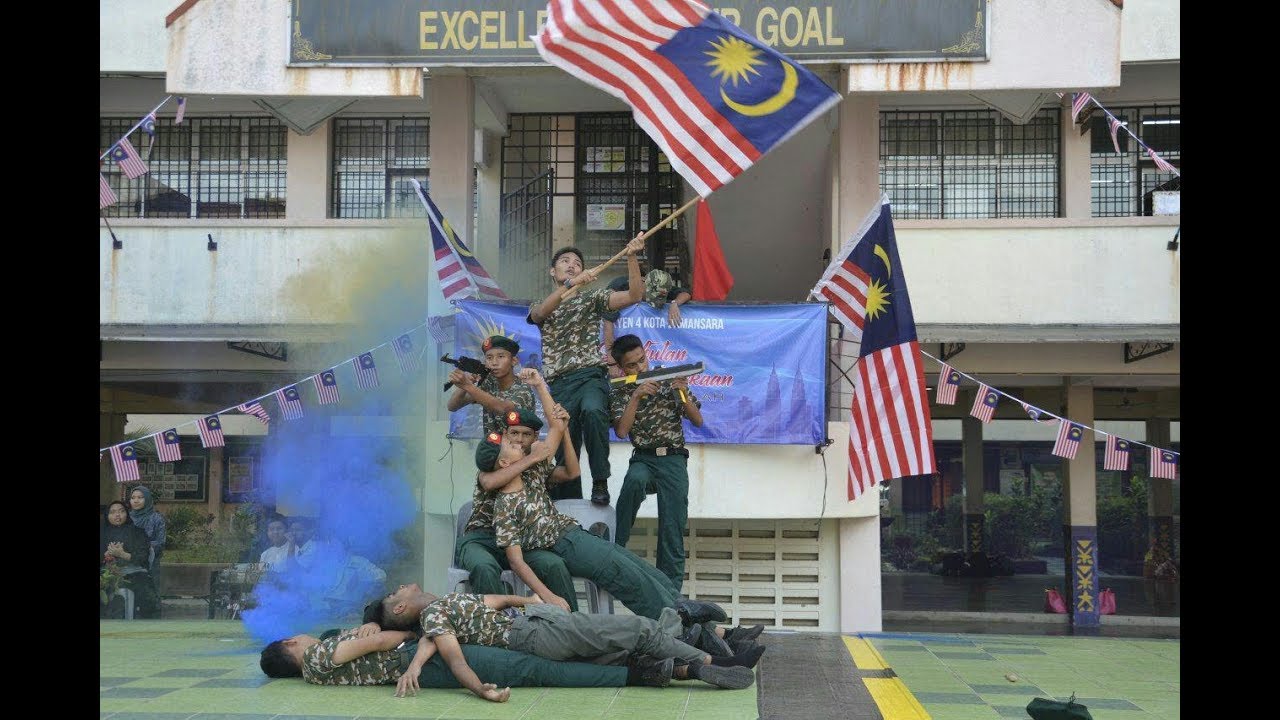 Pentomin Ambang Merdeka 2019 SMK Seksyen 4 Kota Damansara - INSURGENSI