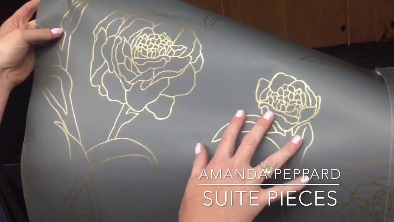 How to use Tempaper® Removable Wallpaper inside a cabinet!