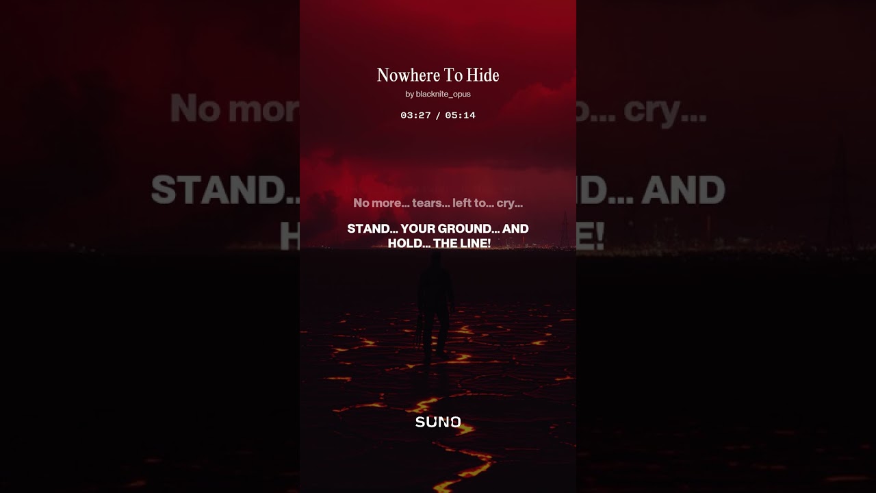 Nowhere To Hide