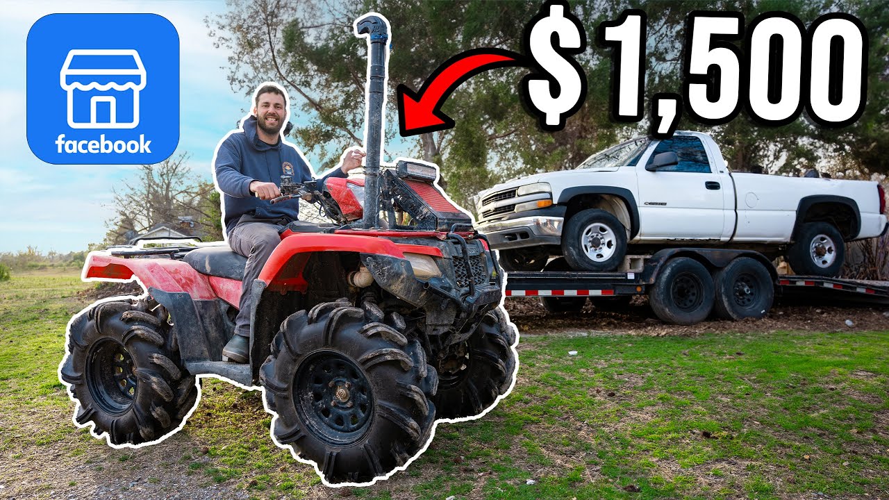 I Bought The CHEAPEST Fourwheeler on Facebook Marketplace!