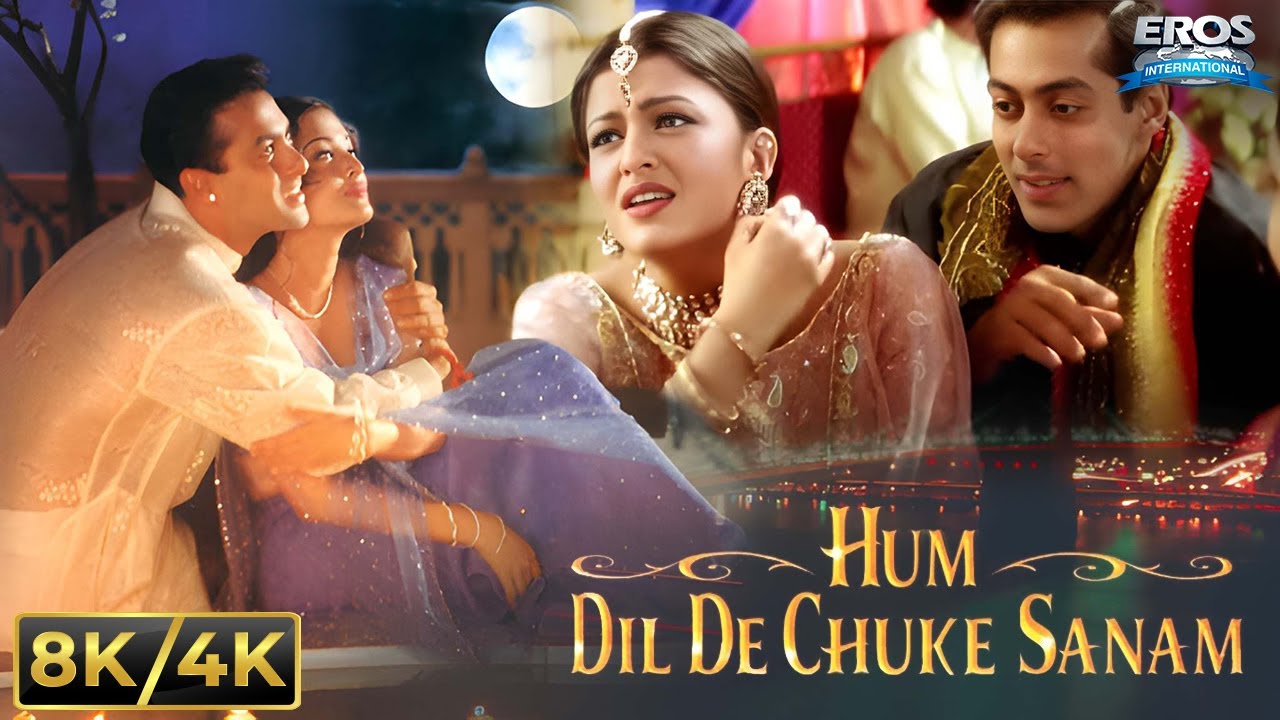 Hum Dil De Chuke Sanam | Iconic Scene in 8K | Salman Khan, Aishwarya Rai Bachchan, Ajay Devgn