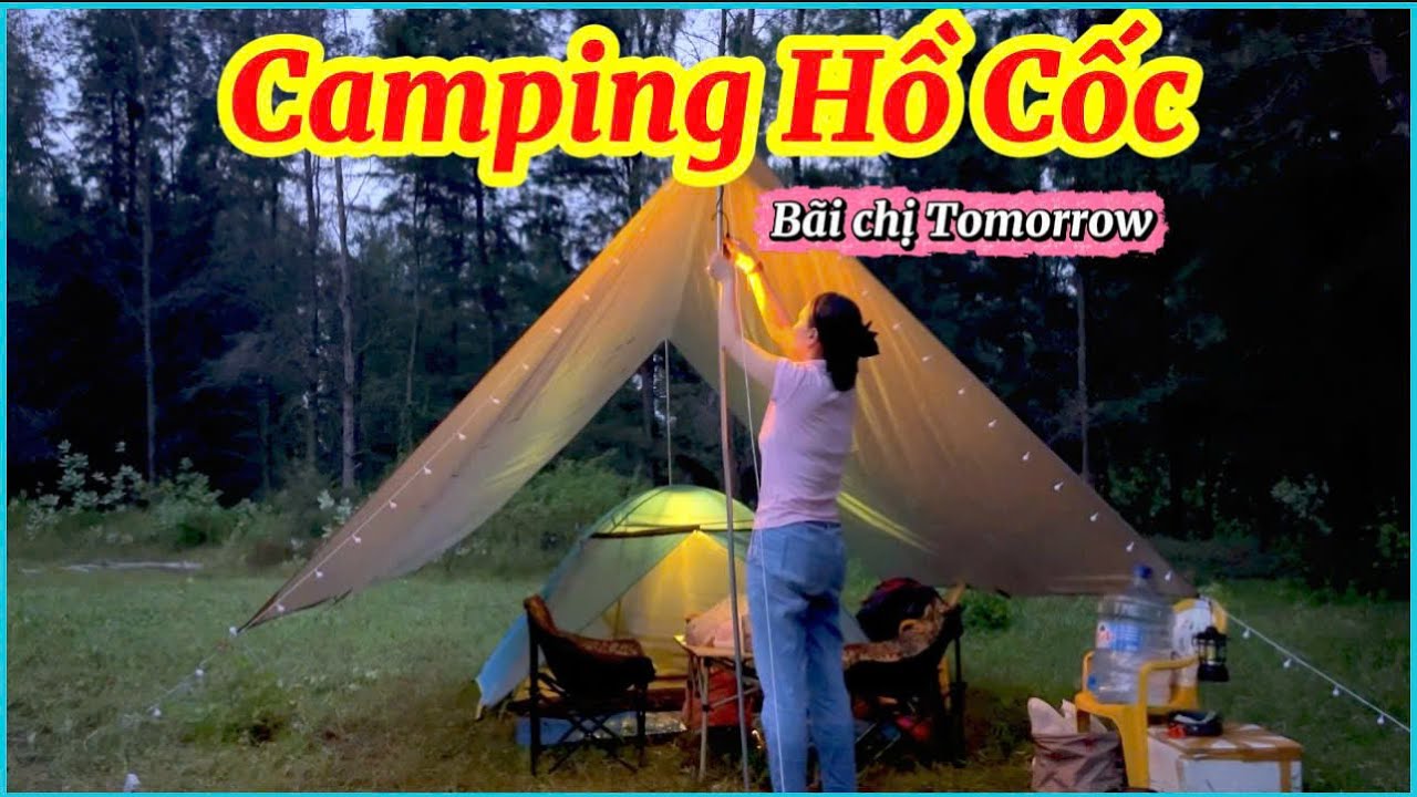 TRỐN CON ĐI CẮM TRẠI BIỂN HỒ CỐC , BÃI CHỊ MAI ( 22/11/2025)