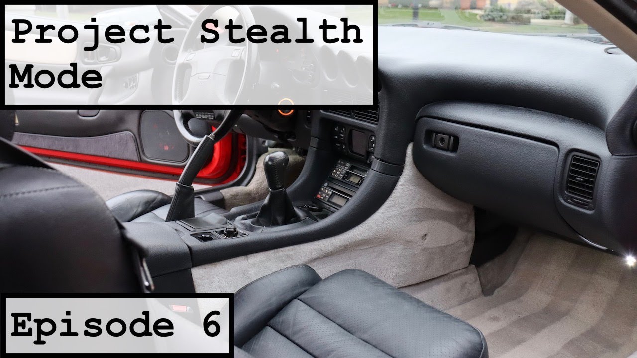 1991 Dodge Stealth R/T Twin Turbo - Episode 6: Interior Overhaul