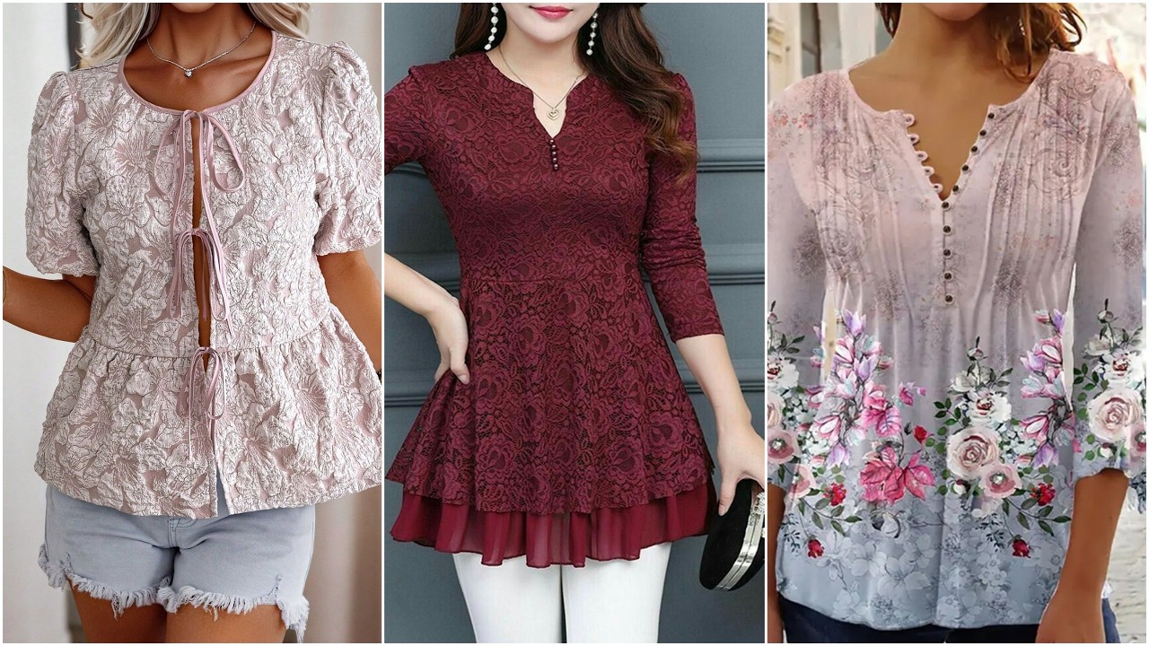 Moda 2026 BLUSAS BONITAS 100”Ideas De blusas bonitas MODELOS casuales 25/26 #fashion #shirts #style
