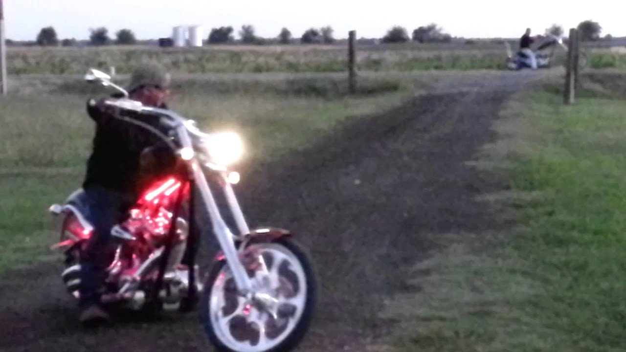 Big Dog Motorcycles taking flight