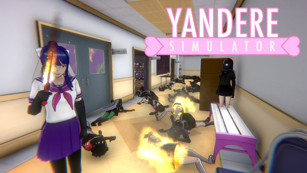 Killing Everyone with the Flaming Ritual Knife | Yandere Simulator Demo
