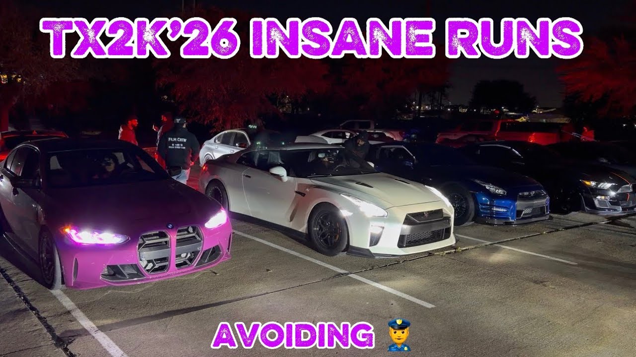 TX2K STREET RACING! | Things Got HEATED… Cops Pulled Up 🚨