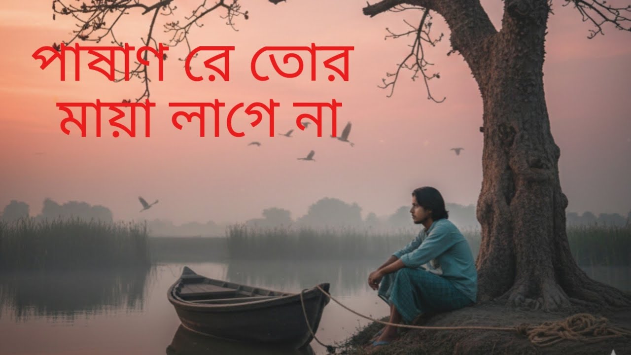 পাষাণ রে তোর মায়া লাগে নাl হৃদয় ভাঙ্গা মন 