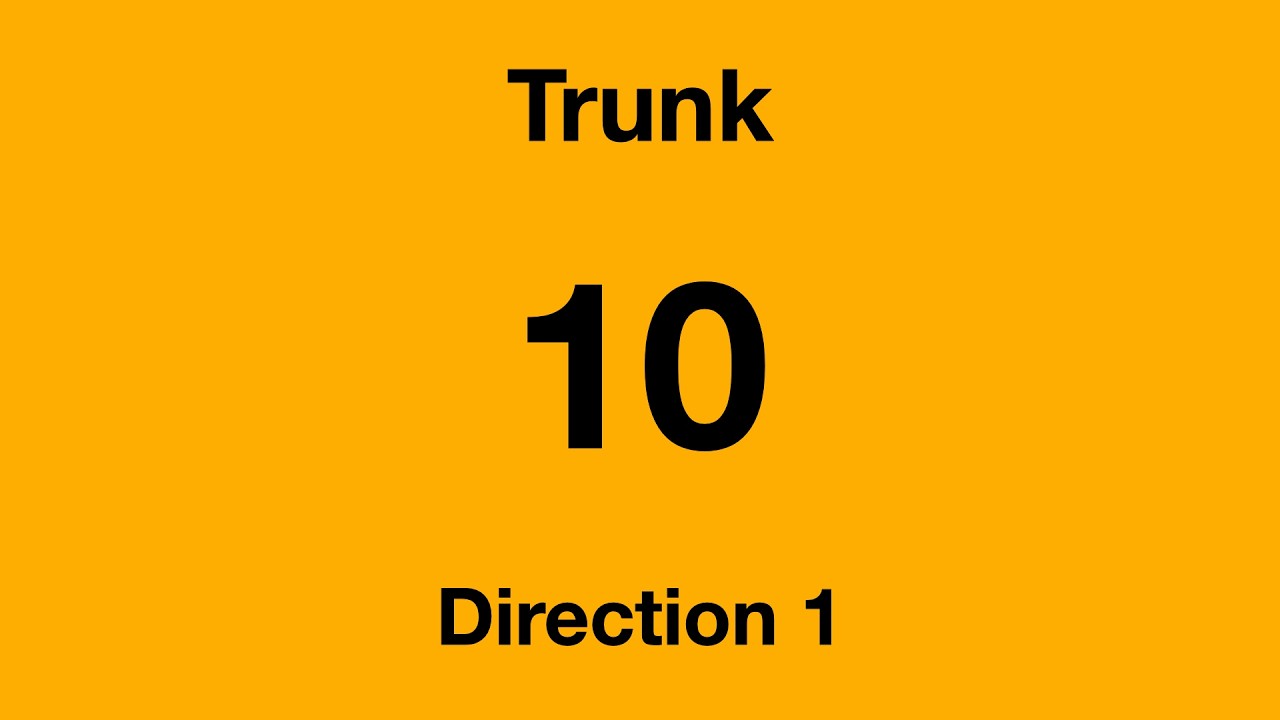 [SBS Transit] Trunk Bus Service 10 - Direction 1 Hyperlapse