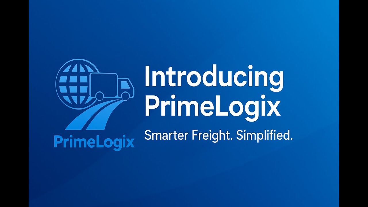 Introducing PrimeLogix: Your All-in-One Freight Technology Partner