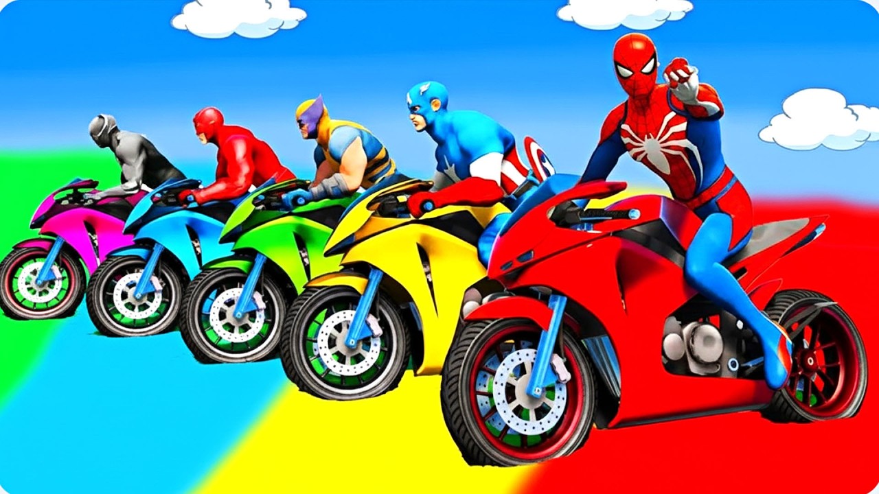 الرجل العنكبوت انقاذ باتمان Spider-Man Rescue batman vs iron man vs venom funny Game GTA 5 superhero