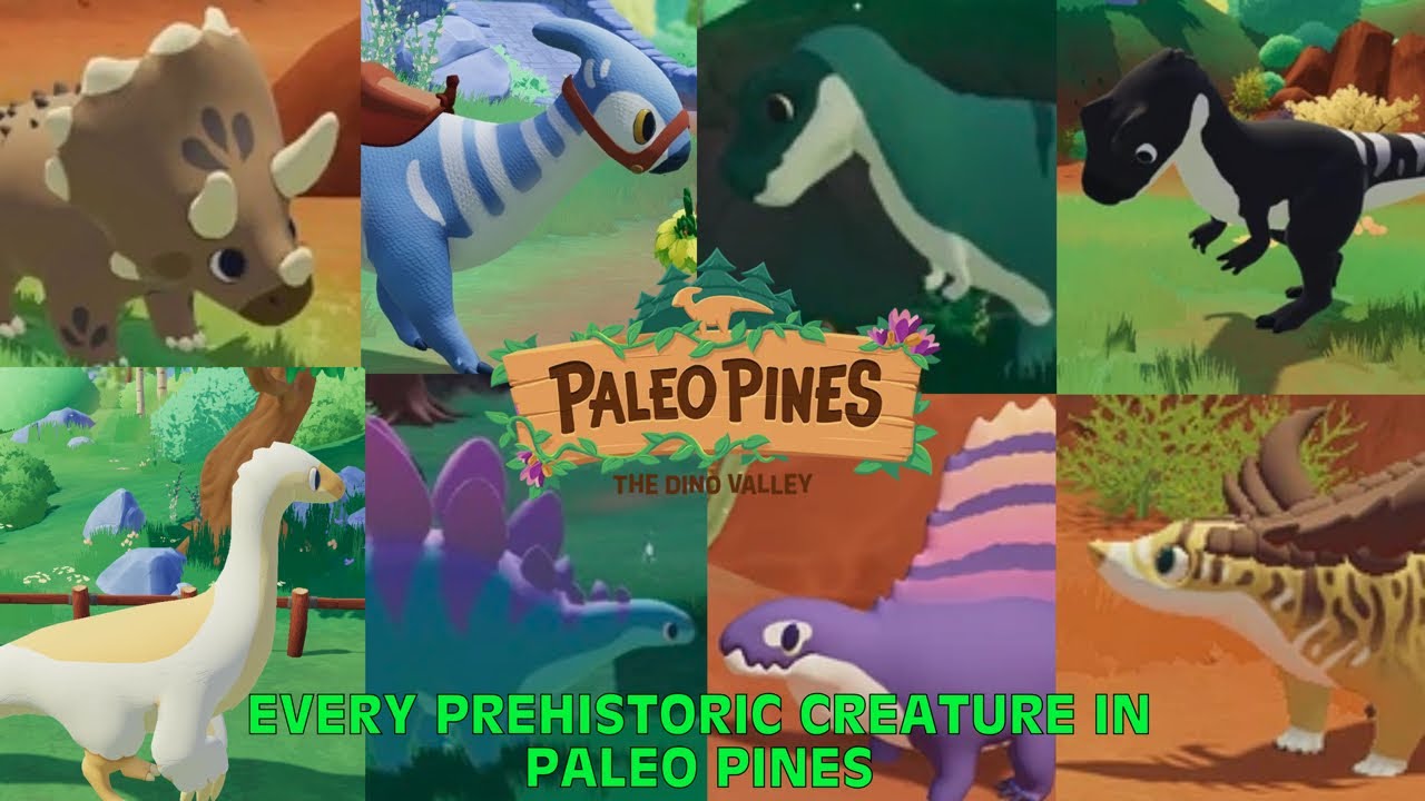 Every Prehistoric Creature In Paleo Pines