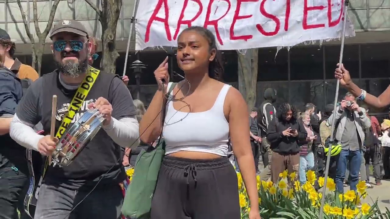 Trump Arrest rally chant