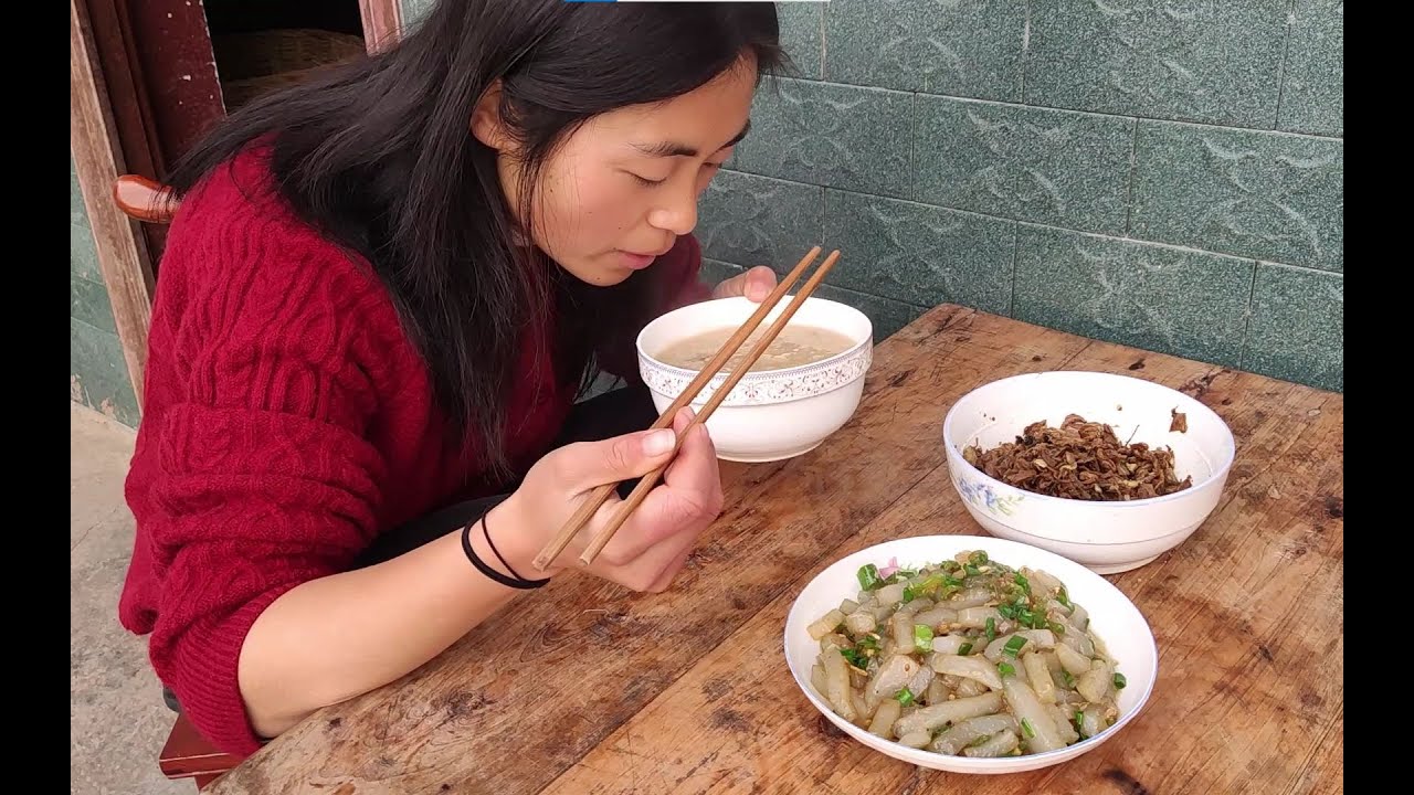 年后父母又走了，今天的早饭只能自己做......