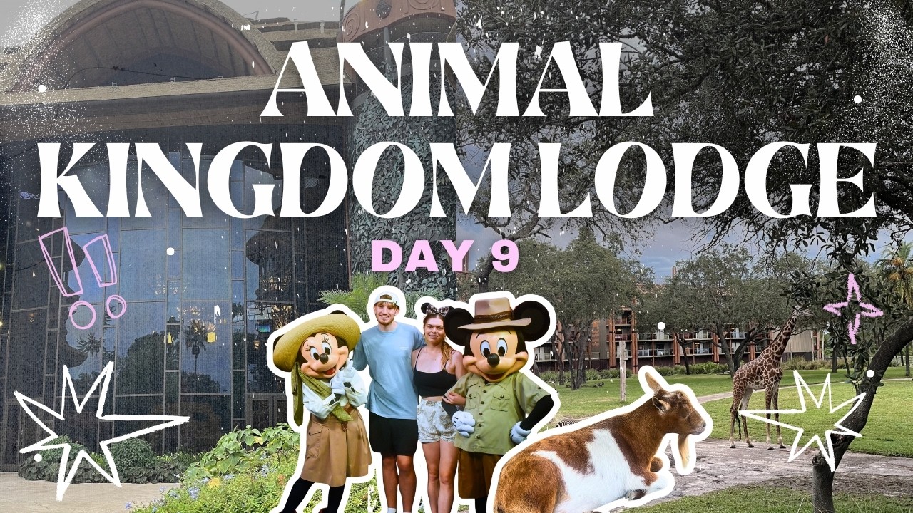 ANIMAL KINGDOM Morning & EPCOT Extended Evening Hours | Disney World Vlog Day 9 ✨