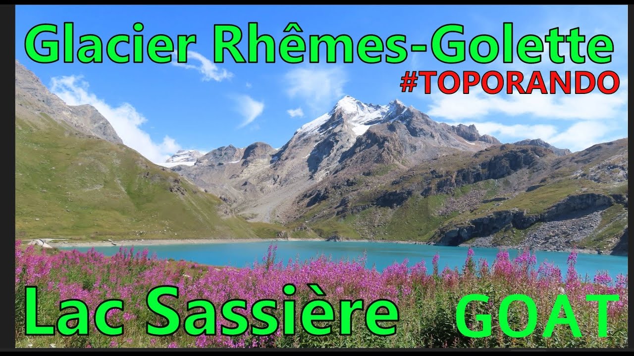 #TOP [2893m] Glacier Rhêmes-Golette & 3 Lacs Sassière, Bailletaz, Santel #tignes #savoie #rhonealpes