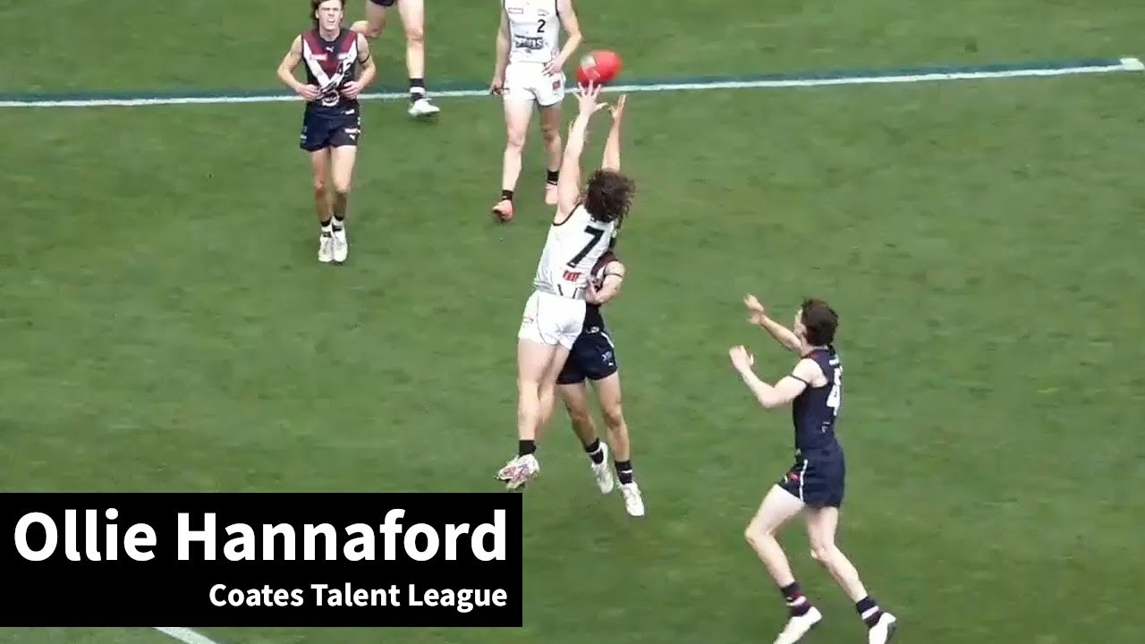 Ollie Hannaford - Dominant Performance - Talent League Grand Final