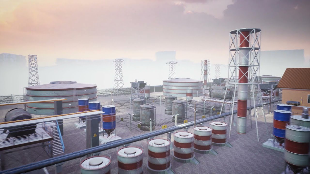 Dexsoft Games: Industrial Zone 1 (Unreal Engine)