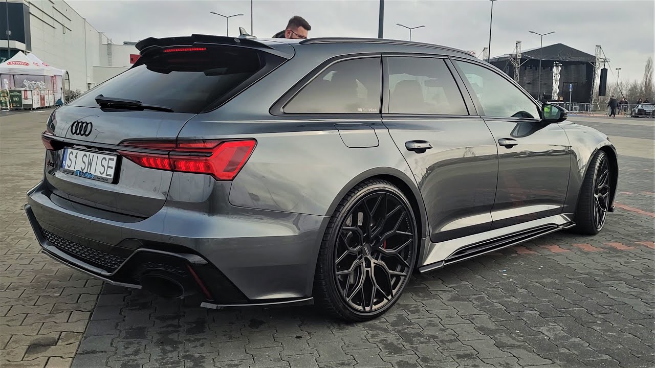 2021 AUDI RS6 C8 - Acceleration SOUND, Revs!!