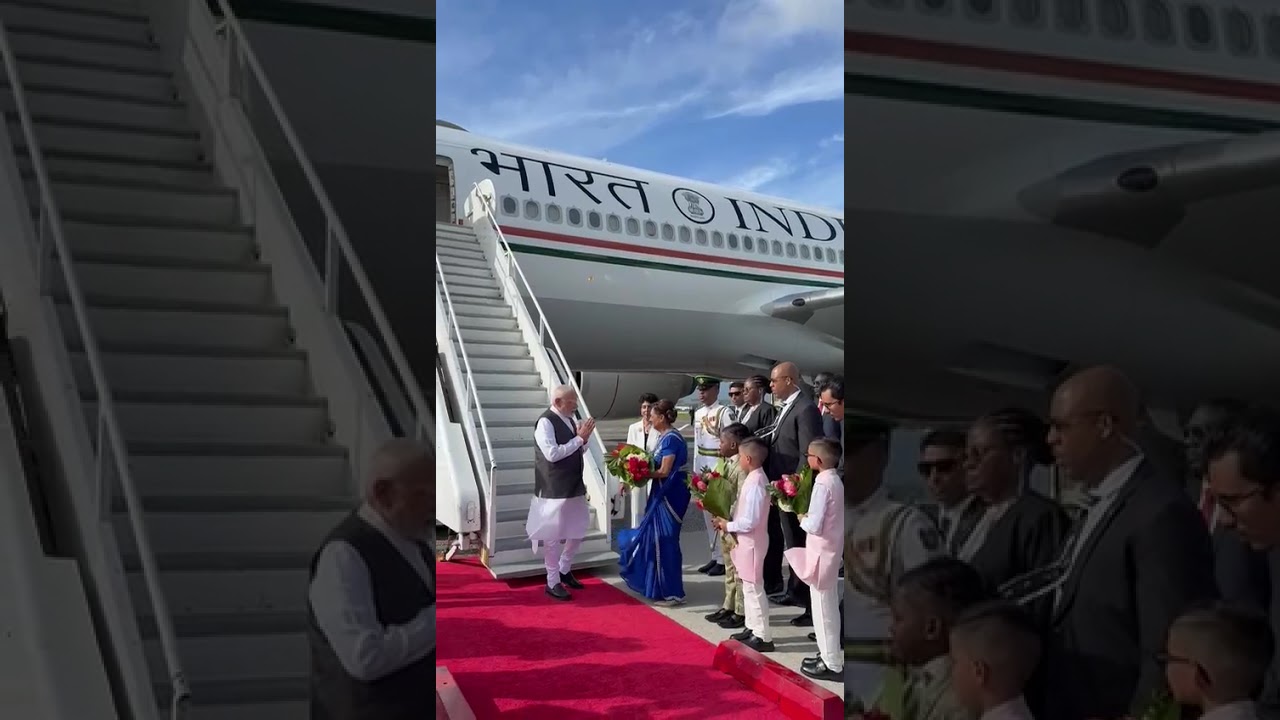 Unprecedented welcome of Prime Minister Narendra Modi in Trinidad & Tobago