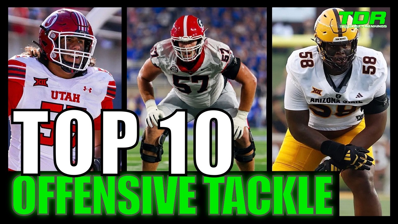 Cody Carpentier's 2026 NFL Draft Offensive Tackle Rankings | The Draft Rankings Show