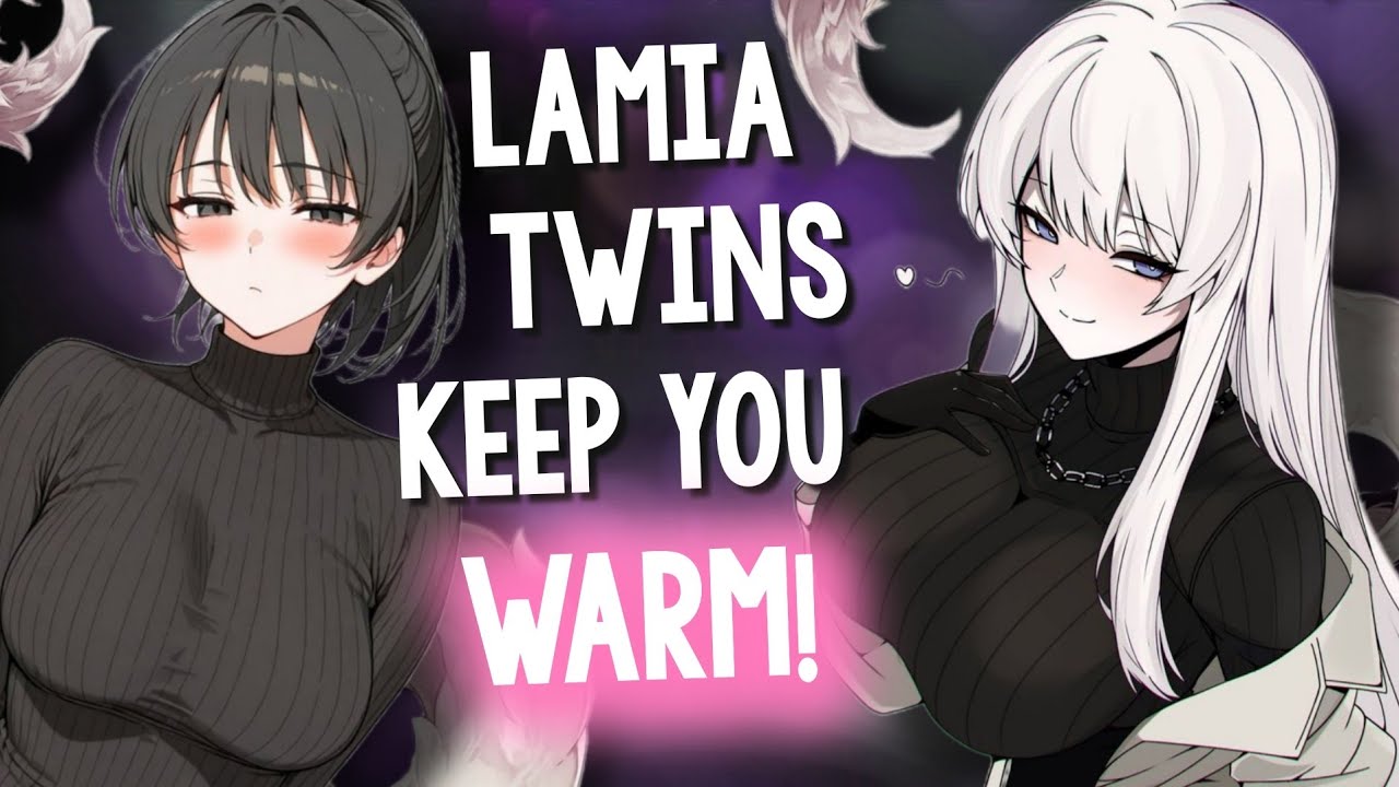 [FF4A] Snow Lamia Twins Melt the Cold Away! 💖 [Tail Coiling | Flirty & Cuddles | Binaural Snek ASMR]