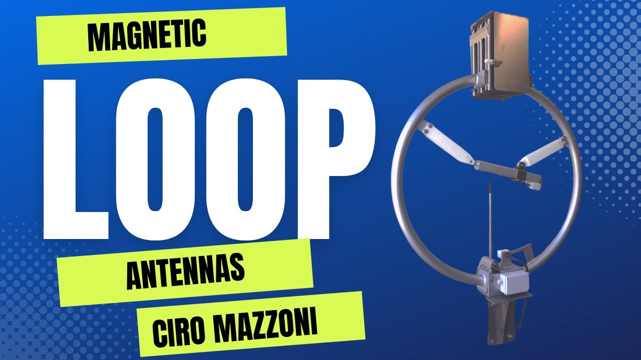 Ciro Mazzoni Loop Antennas Explained at Hamvention 2024